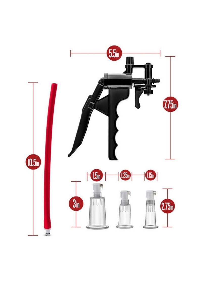 Temptasia Clitoris and Nipple Pump - Red