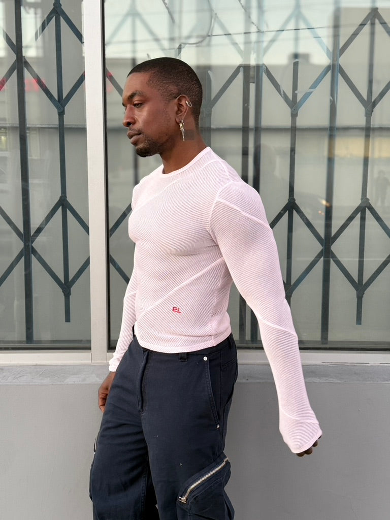 Eckhaus Latta Spiral Longsleeve Pheony