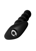 Anal Fantasy Elite Silicone Rechargeable Anal Beads - Black