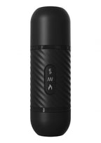 Anal Fantasy Elite Collection Vibrating Ass Thruster Silicone Anal Probe with Remote Control - Black
