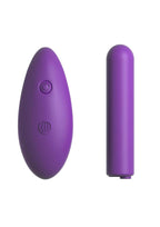 Fantasy For Her Thrill Her Crotchless Panty Vibe with Remote Control - Purple
