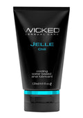 Wicked Jelle Chill Water Based Cooling Anal Gel Lubricant 4oz Tube