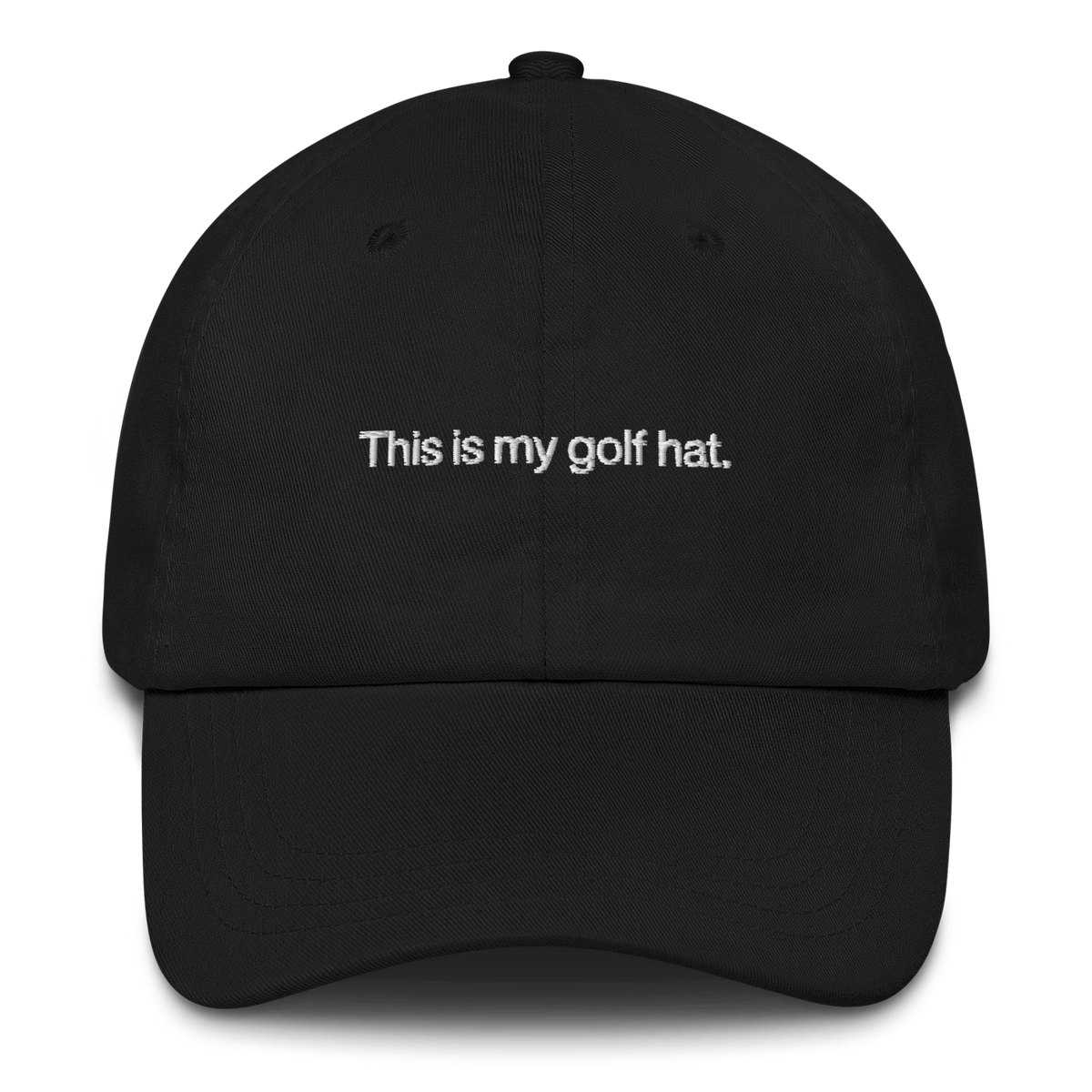 This Is My Golf Hat Embroidered Hat