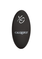Couple's Enhancers Silicone USB Rechargeable Pleasurizer Vibrating Couples Ring with Remote Control - Black