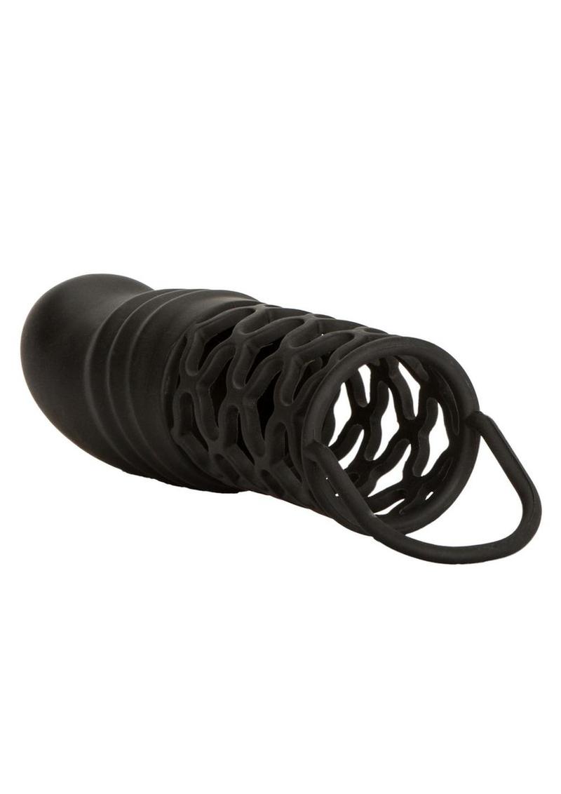 Silicone Penis Extender 2in - Black