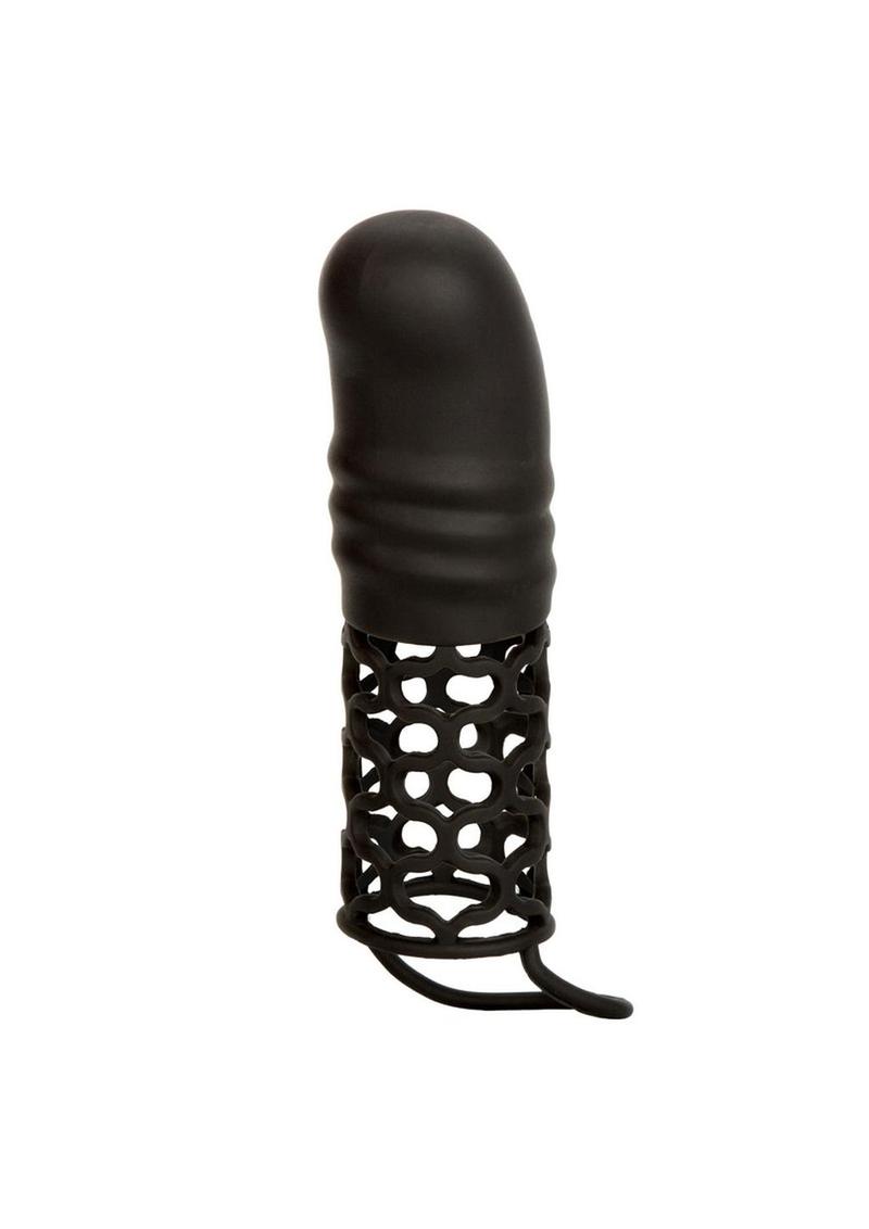 Silicone Penis Extender 2in - Black