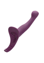 Her Royal Harness Me2 Vibrating Silicone Strap-On - Purple