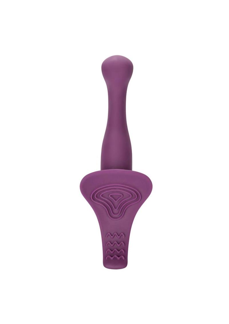 Her Royal Harness Me2 Vibrating Silicone Strap-On - Purple