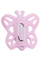 Venus Butterfly Venus G Silicone Rechargeable Strap-On with Remote Control - Pink