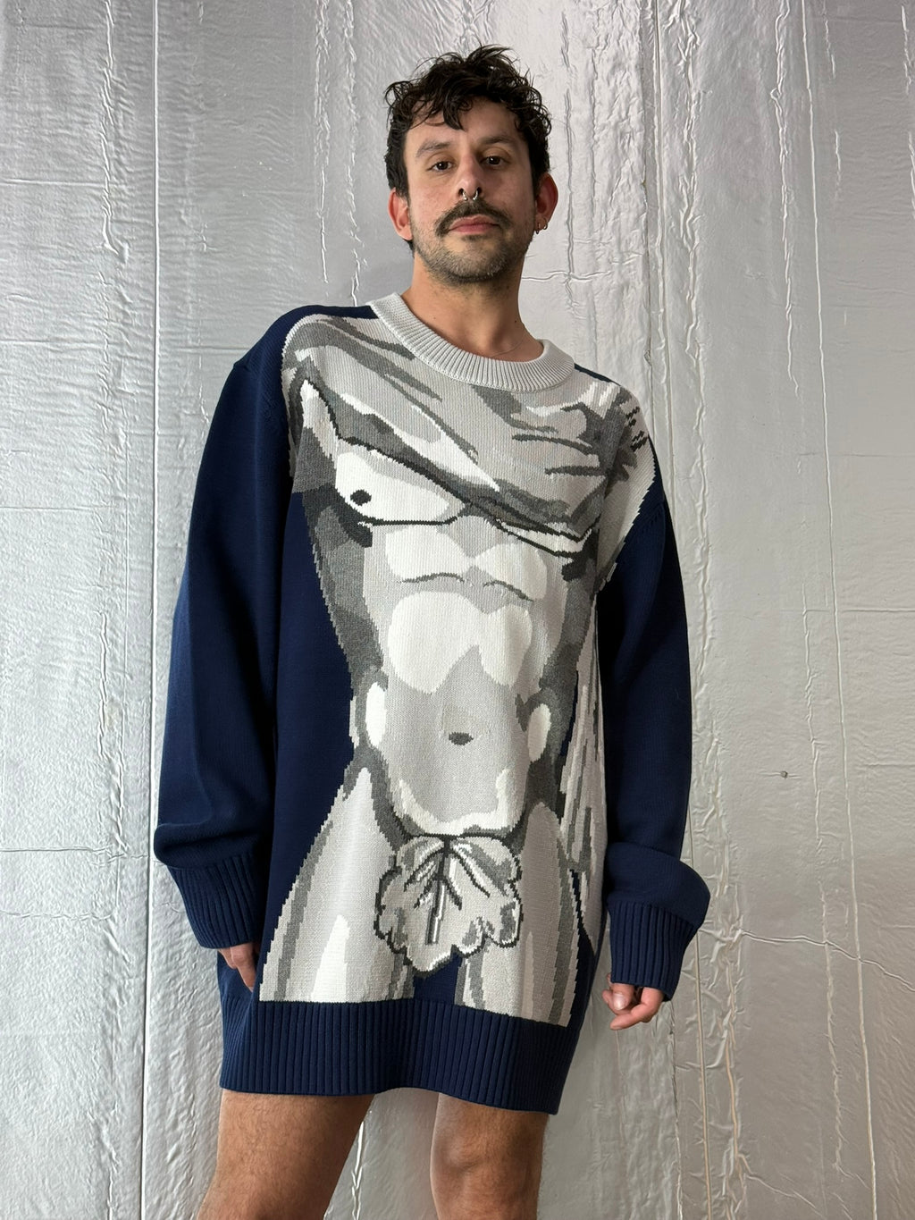LOVERBOY BY CHARLES JEFFREY SEXY BUST SWEATER