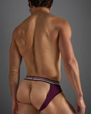 TEAMM8 Racer Mesh Jockstrap - Eggplant