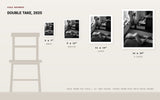 Double Take, 2025 — print size comparison