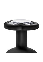 Temptasia Bling Plug Silicone Butt Plug - Small - Black