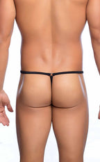 MOB Tear Drop Thong - Black
