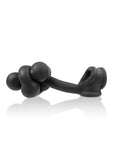 Oxballs Buttballs Silicone Cock Sling-2 with Butt Plug - Black