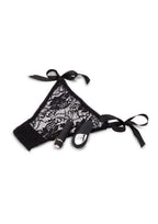 Nu Sensuelle Pleasure Panty Vibe Rechargeable Silicone with Bullet and Remote Control - Black