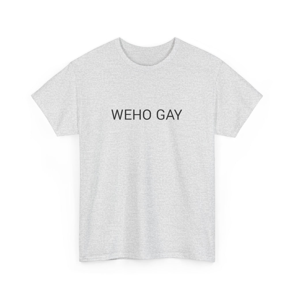 WEHO GAY TEE BY CULTUREEDIT AVAILABLE IN 13 COLORS