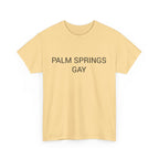 PALM SPRINGS GAY TEE BY CULTUREEDIT AVAILABLE IN 13 COLORS