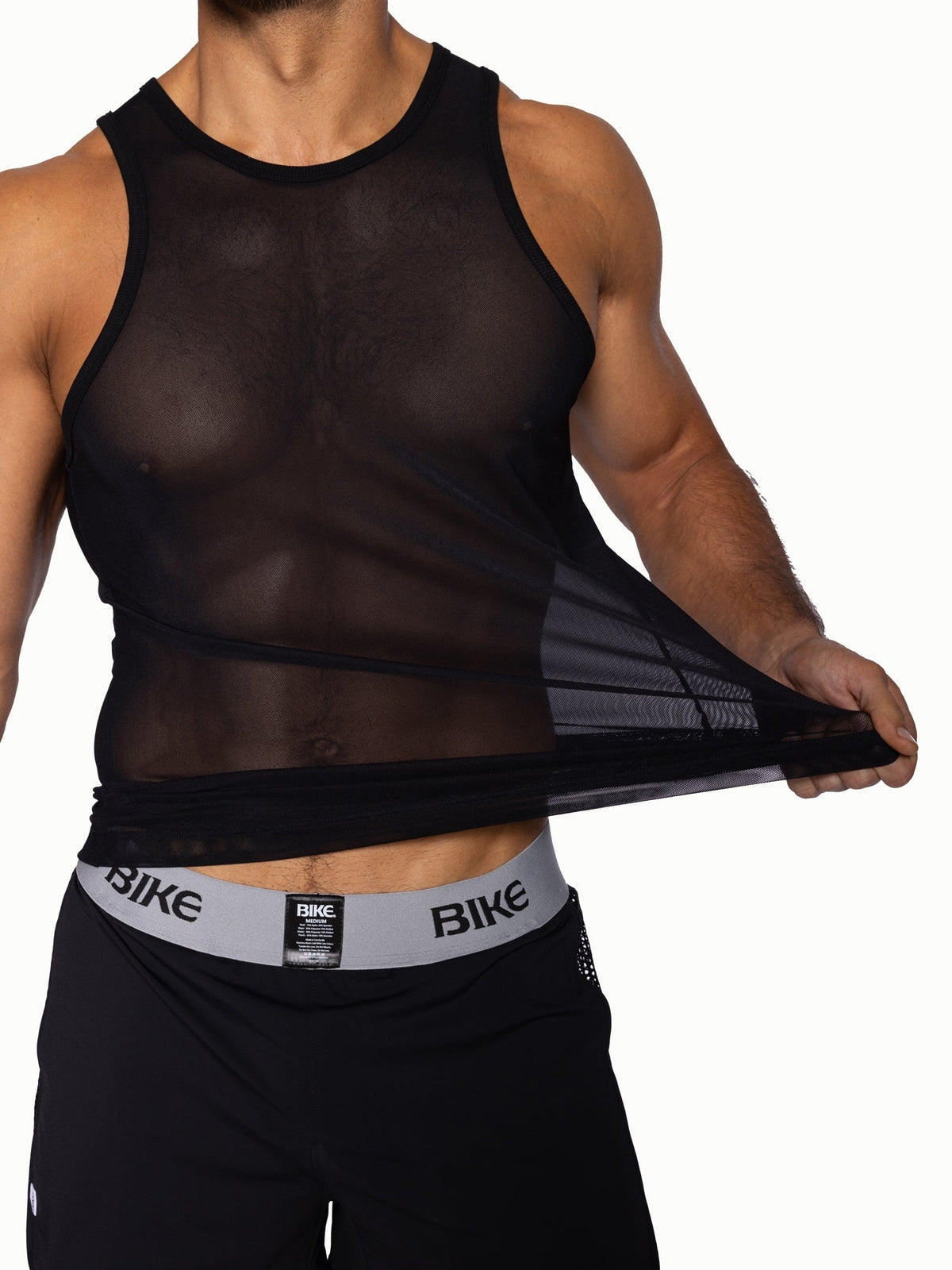 BIKE Mesh Tank - Black
