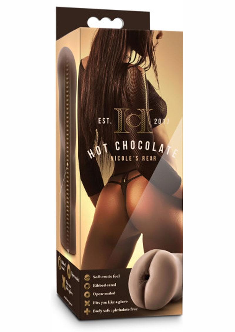 Hot Chocolate Nicole's Rear Masturbator - Butt - Chocolate