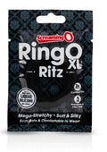 RingO Ritz XL Individual Ring Silicone - Black