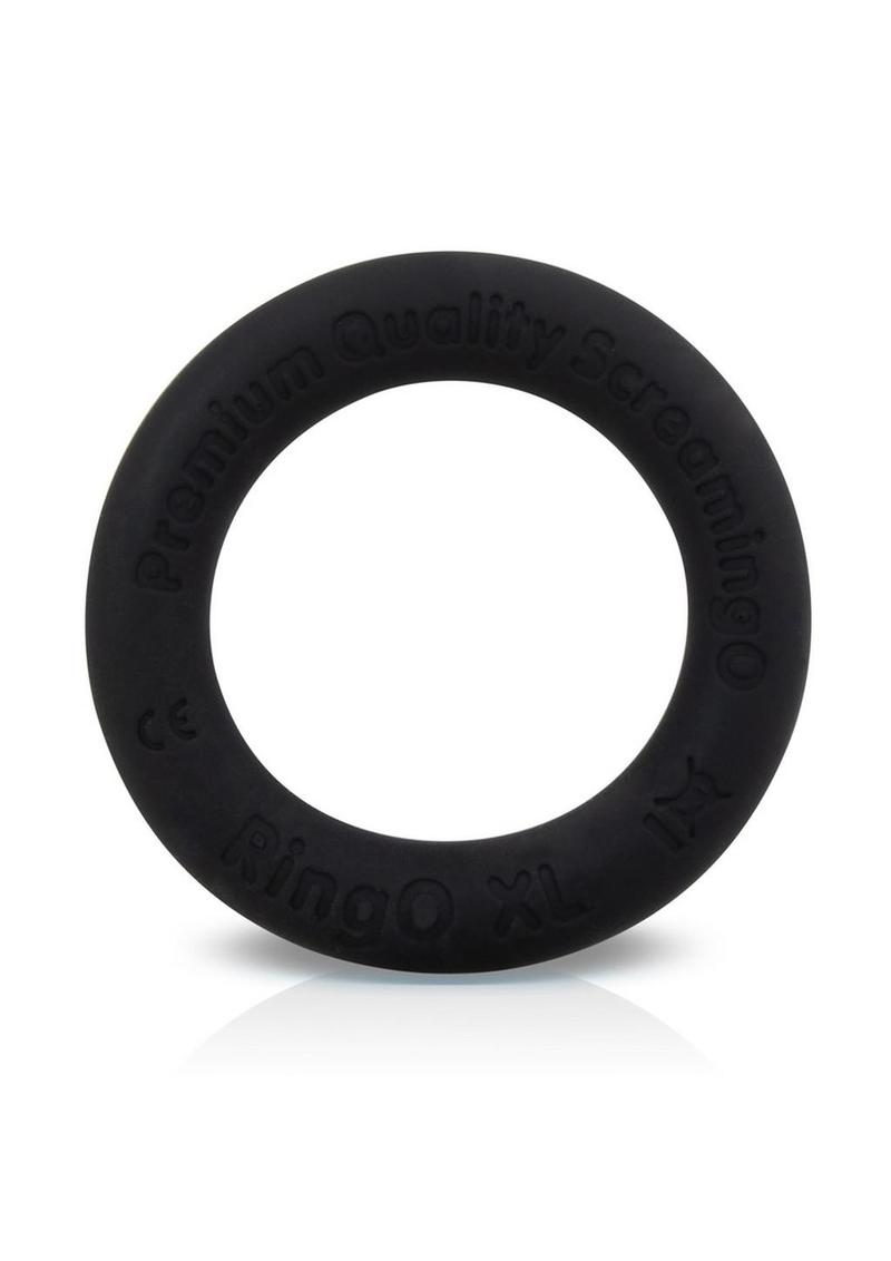 RingO Ritz XL Individual Ring Silicone - Black