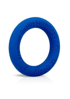 RingO Ritz XL Individual Ring Silicone - Blue