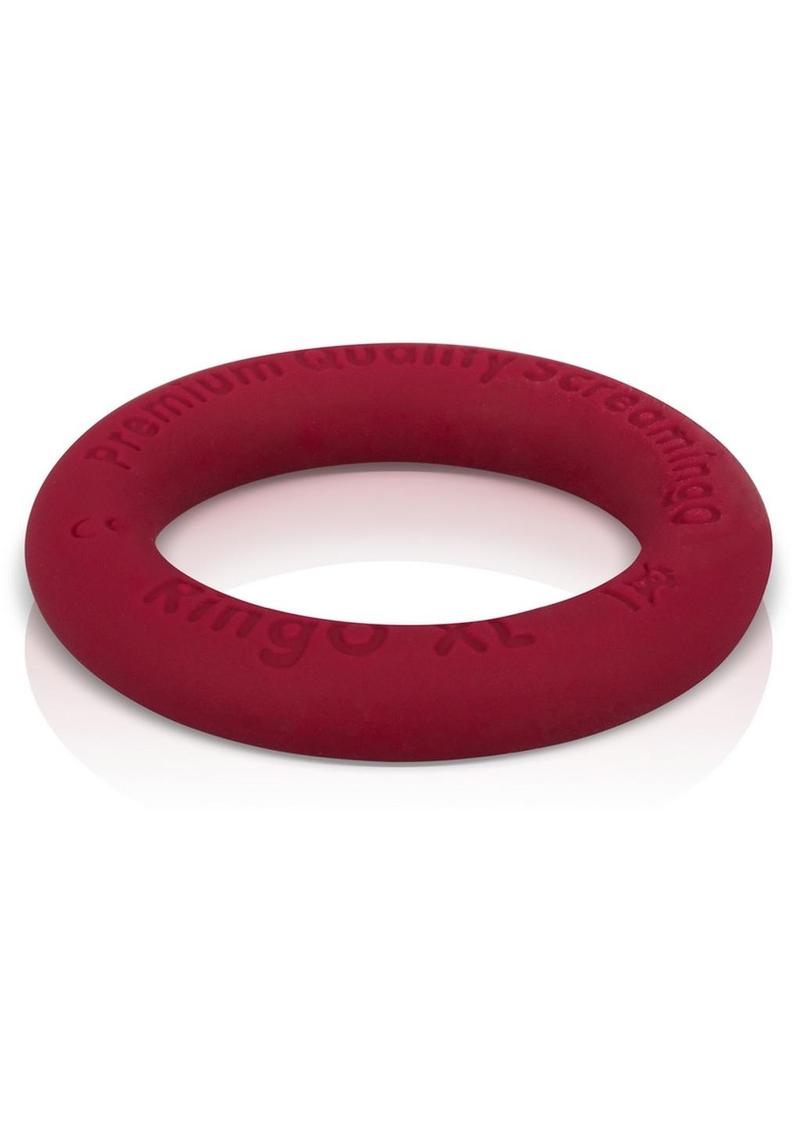 RingO Ritz XL Individual Ring Silicone - Red