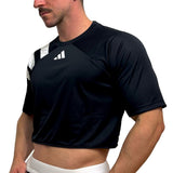 Adidas Neo Black Short Sleeve Crop Top 2.0 BY SNEAKERMASK