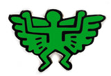 Keith Haring - Angel Pin: Yellow