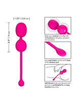 Rechargeable Dual Kegel Silicone Rechargeable - Pink