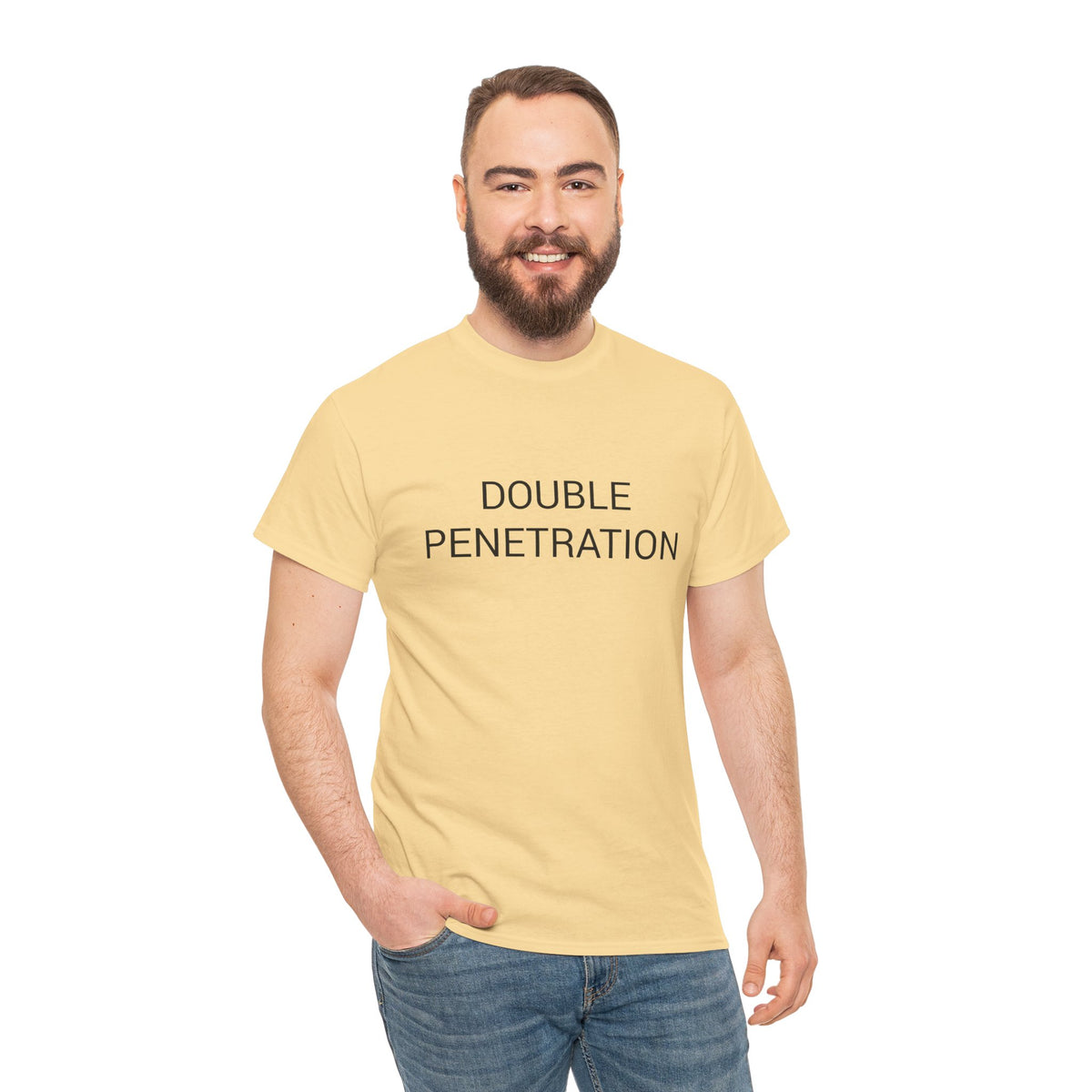 DOUBLE PENETRATION TEE BY CULTUREEDIT AVAILABLE IN 13 COLORS