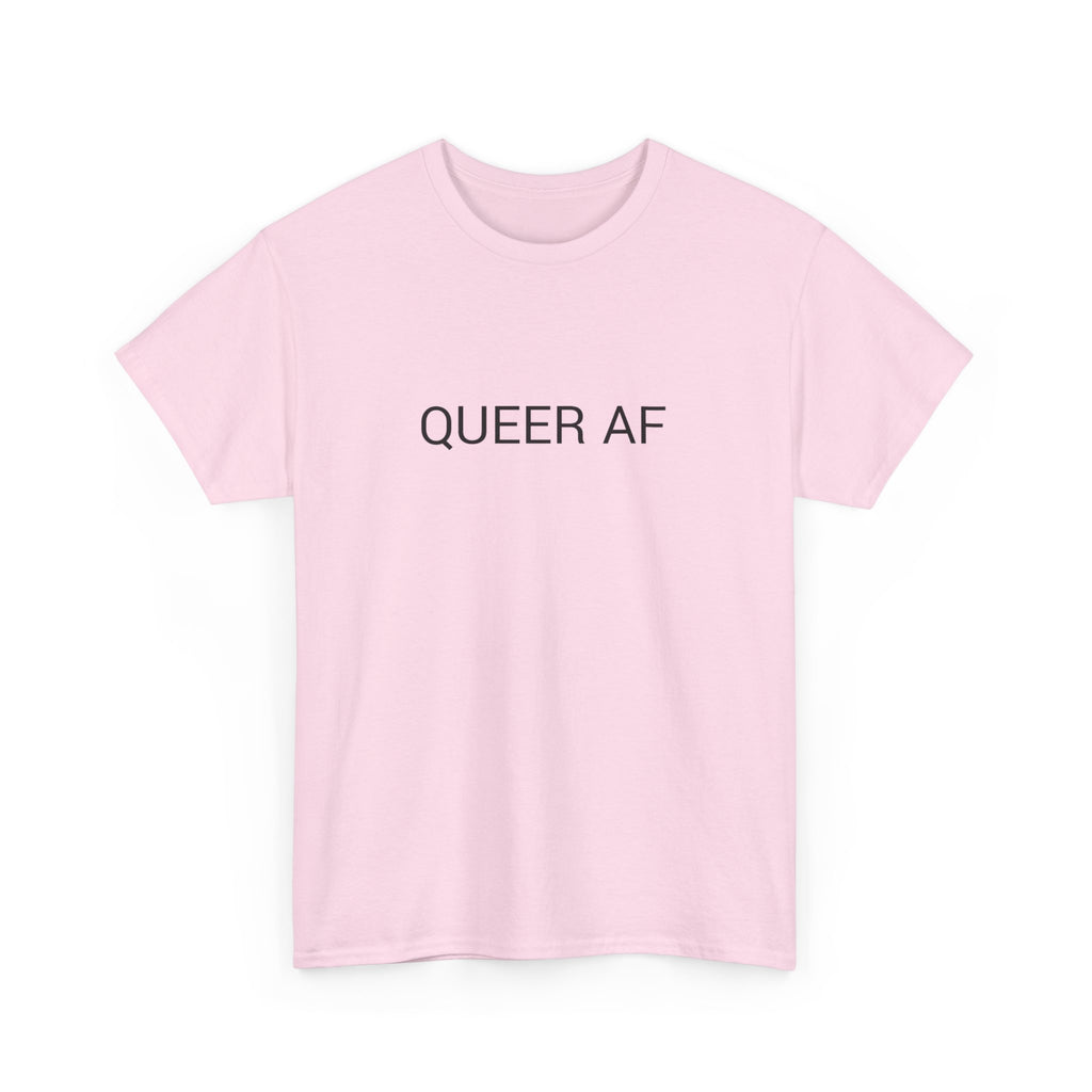QUEER AF TEE BY CULTUREEDIT AVAILABLE IN 13 COLORS
