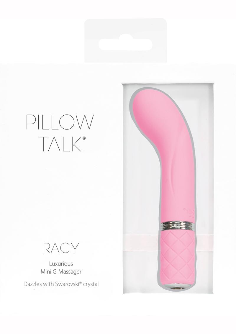 Pillow Talk Racy Rechargeable Silicone G-Spot Mini Vibrator - Pink