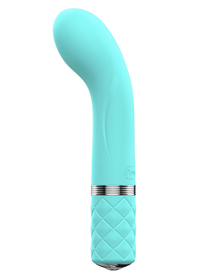 Pillow Talk Racy Rechargeable Silicone G-Spot Mini Vibrator - Teal