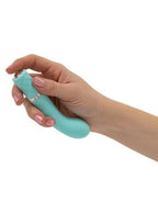 Pillow Talk Racy Rechargeable Silicone G-Spot Mini Vibrator - Teal