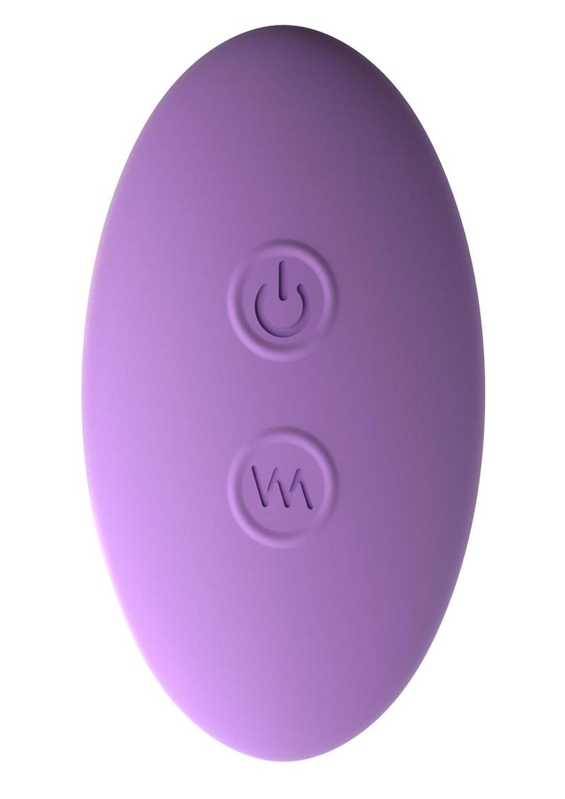 Fantasy For Her Please Her Silicone Rechargeable Panty Vibe with Remote Control - Purple