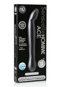 Nu Sensuelle Homme Ace Rechargeable Silicone Prostate Massager - Black