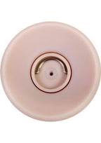 Big Shot Rechargeable Silicone Vibrating Squirting Dong with Balls 8in - Vanilla