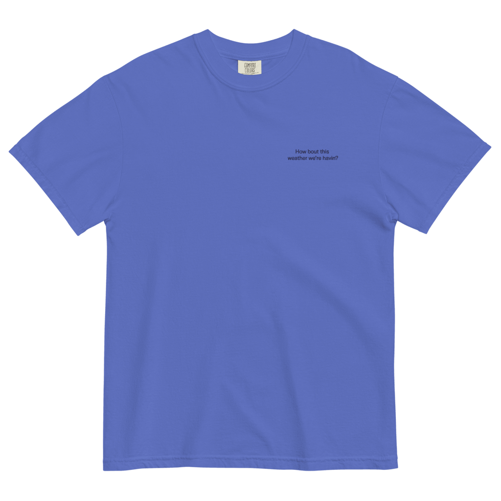 How Bout This Weather We're Havin Embroidered Shirt
