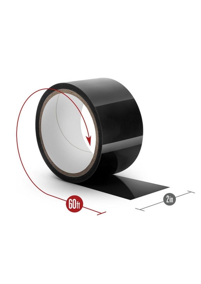 Temptasia Bondage Tape 60 Feet - Black