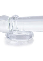 RingO 2 Stretchy Cock Ring with Testicle Sling - Clear