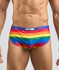 Justin + Simon Running Short - Pride Flag