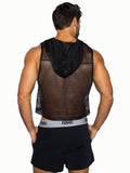 BIKE Hooded Sleeveless Practice Jersey - Black