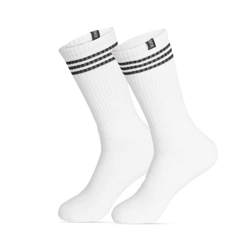 Mounderwear Athletic Crew Socks Sport - White