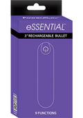 PowerBullet Essential Rechargeable Vibrating Bullet - Purple