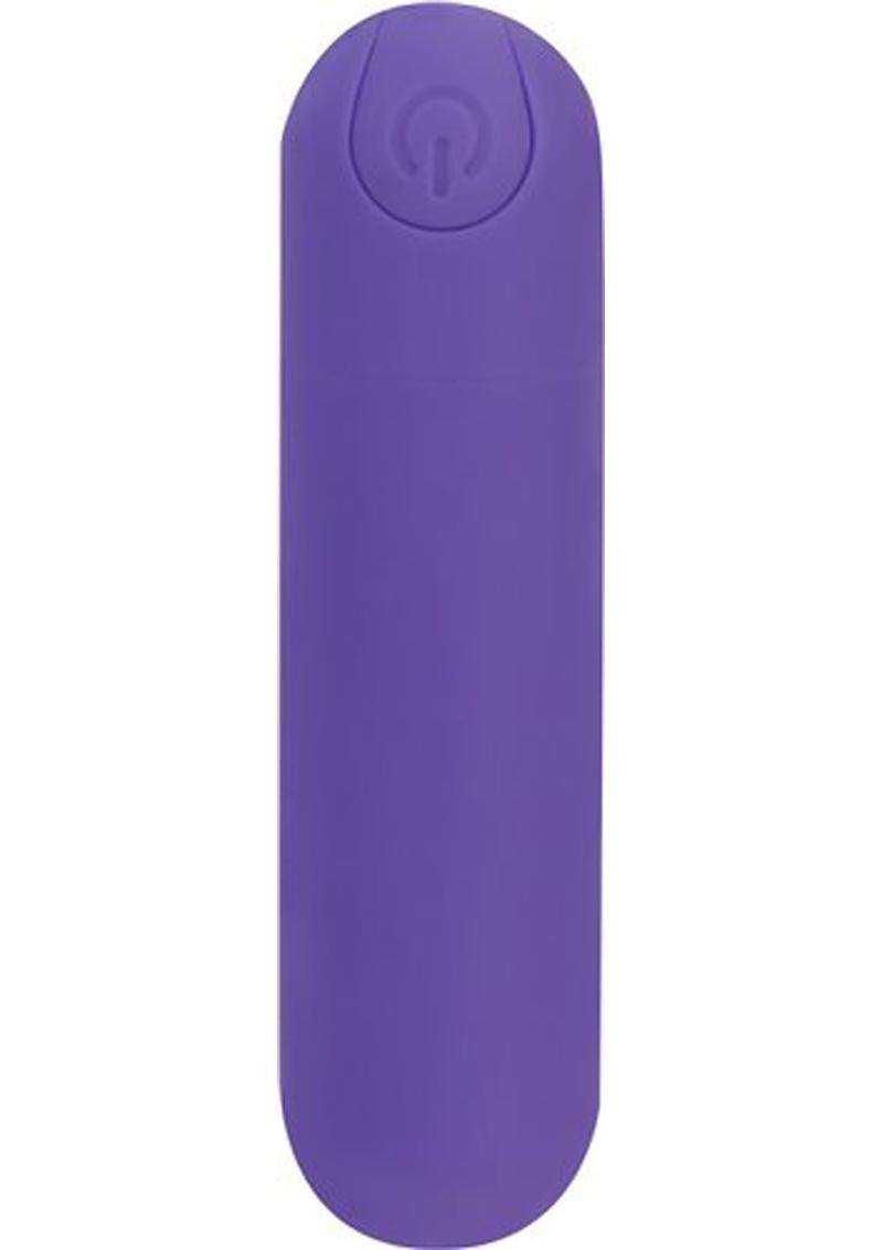 PowerBullet Essential Rechargeable Vibrating Bullet - Purple