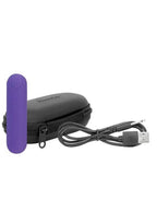 PowerBullet Essential Rechargeable Vibrating Bullet - Purple
