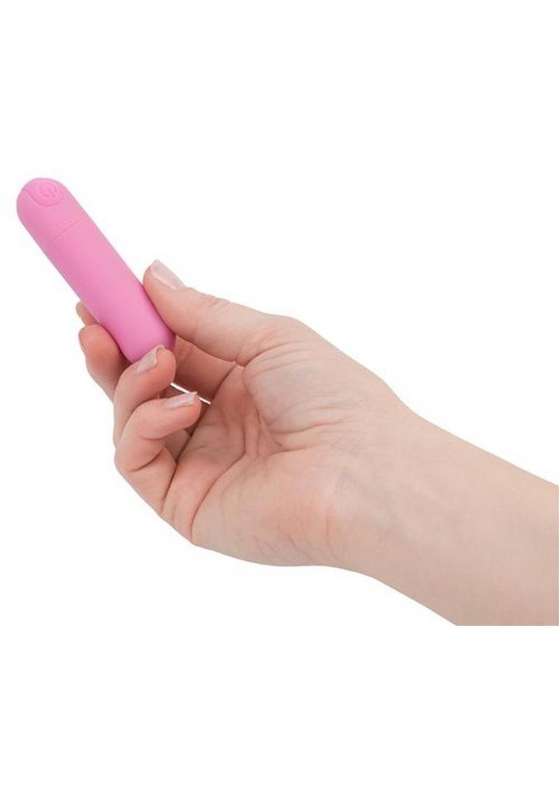 PowerBullet Essential Rechargeable Vibrating Bullet - Pink