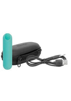 PowerBullet Essential Rechargeable Vibrating Bullet - Teal